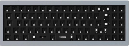 Keychron Q7 Qmk 70% Iso Barebone Rgb Hot-Swap - Grå