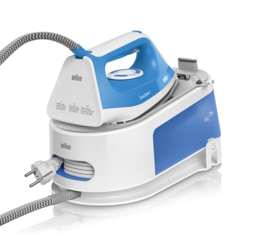 Braun Carestyle 1 Is1012bl 2400 W 340 G/Min Keramisk Strykesåle 5,5 Stang 1,5 L 110 G/Min Braun Carestyle 1 Is1012bl 2400 W 340 G/Min Keramisk Strykesåle 5,5 Stang 1,5 L 110 G/Min