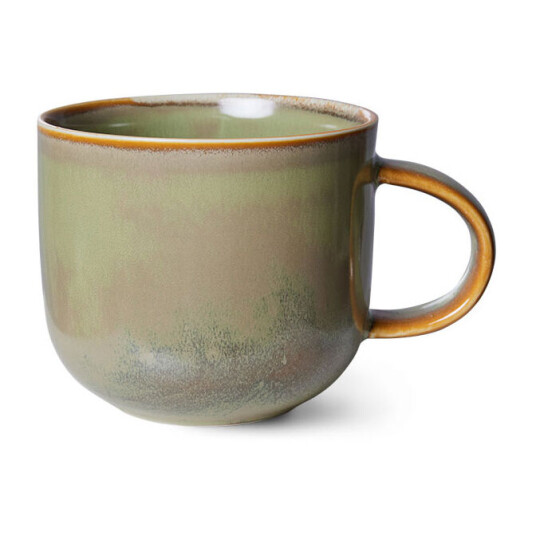 HK Living Home chef kopp med hank 32 cl Moss green HK Living Home chef kopp med hank 32 cl Moss green