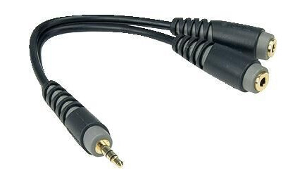 Klotz Stereo Minijack Til 2xstereo Minijack Hun Y-Kablet