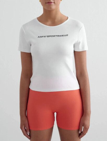aim´n Stretch T-Shirt - White - XL aim´n Stretch T-Shirt - White - XL