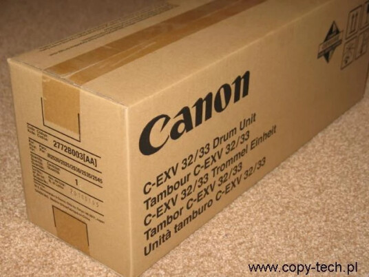 Canon Trommel Sort C-EXV32/C-EXV33 (140.000 sider)