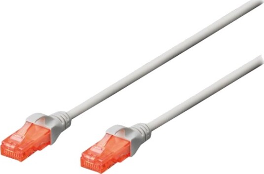 Digitus Rj 45 Cat 6E Utp Grå