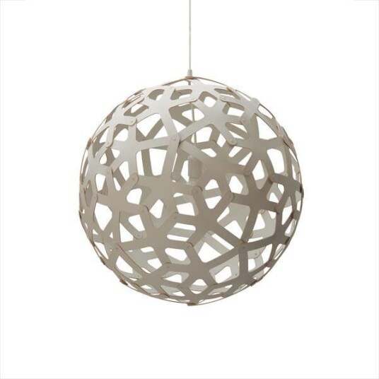 David Trubridge Coral Ø40 Hvit/Hvit Taklampe