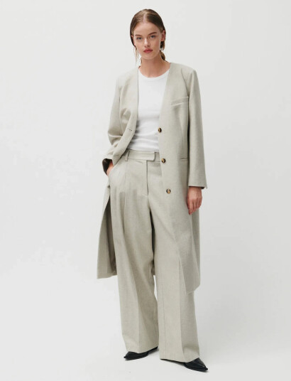2NDDAY 2Nd Harmony - Herringbone Suiting - Grey - 34 2NDDAY 2Nd Harmony - Herringbone Suiting - Grey - 34
