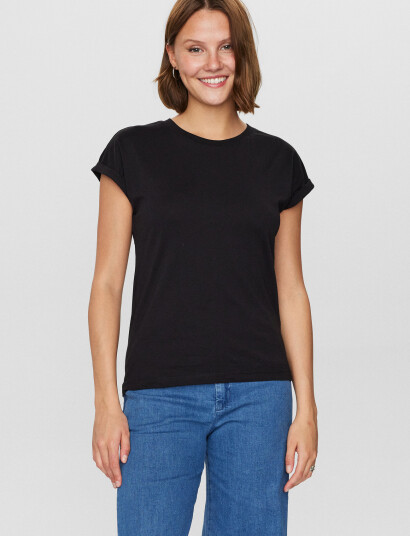 Nümph Nubeverly T-Shirt - Gots - Black - M