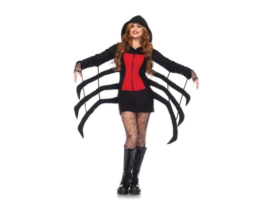 Leg Avenue Europe Cozy Black Widow Kostume Leg Avenue Europe Cozy Black Widow Kostume