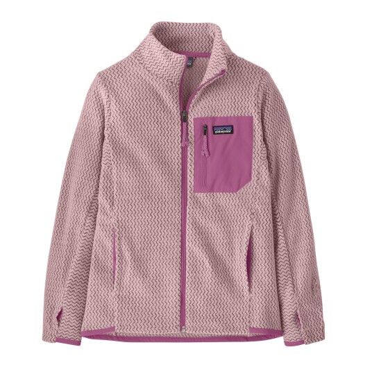Patagonia Kids R1 Air Full Zip Jakke Quiet Violet S 7 8år