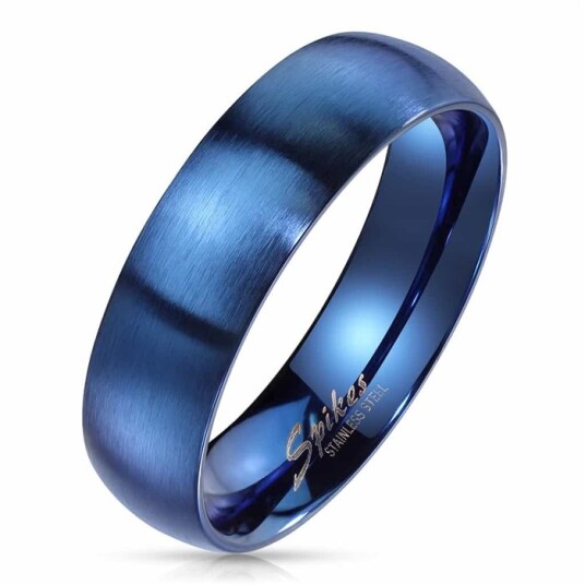 Matt blå herrering. Matt blå herrering.