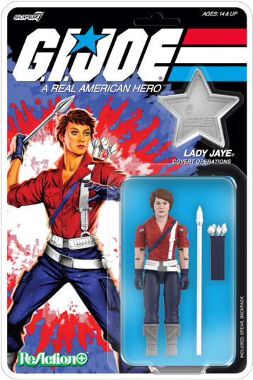 G.I. Joe ReAction+ Wv8 Lady Jaye America's 250th Anniversary