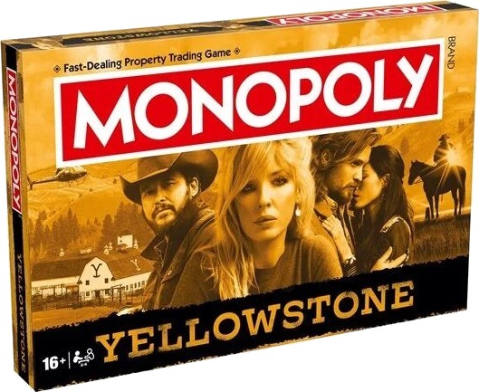 Winning Moves Yellowstone Monopoly Board Game Winning Moves Yellowstone Monopoly Board Game