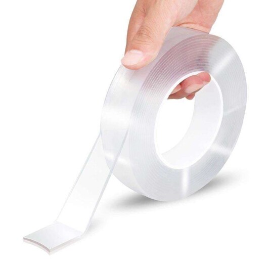 Nanotape Gjenbrukbar Dobbeltklebende Gjennomsiktig - 3M Nanotape Gjenbrukbar Dobbeltklebende Gjennomsiktig - 3M