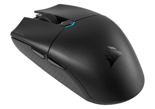 Corsair Katar Pro Wireless - Gaming mus - Optisk - 6 - Svart med RGB-lys