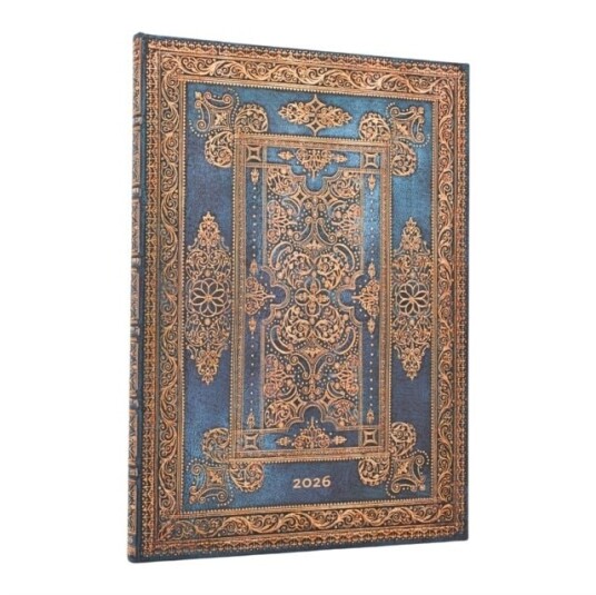 2026 Blue Luxe (Luxe Design) Grande 12 month Vertical Hardcover Flexi Dayplanner 2026 (Elastic Band Closure) 2026 Blue Luxe (Luxe Design) Grande 12 month Vertical Hardcover Flexi Dayplanner 2026 (Elastic Band Closure)