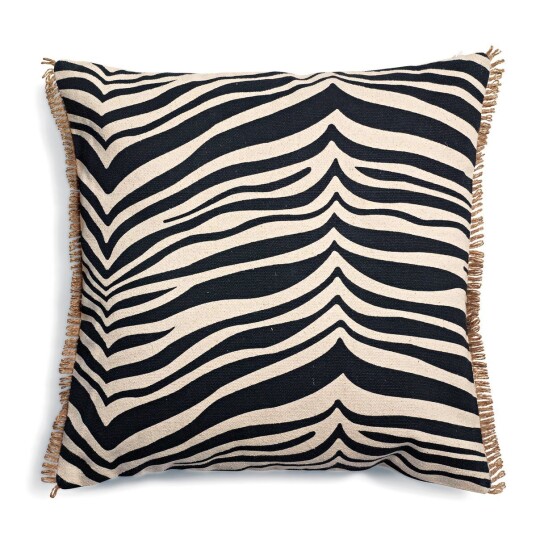 Classic Collection Zebra pute 50x50 cm Svart
