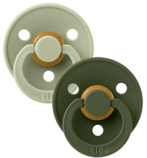 Bibs 2 Pack Latex Smokker Sage/hunter Grønn