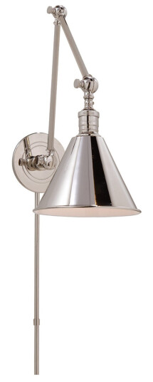 Double Boston vägglampa nickel Double Boston vägglampa nickel