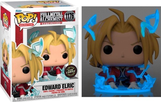 Northix POP-figur Full Metal Alchemist Glow in the Dark Chase