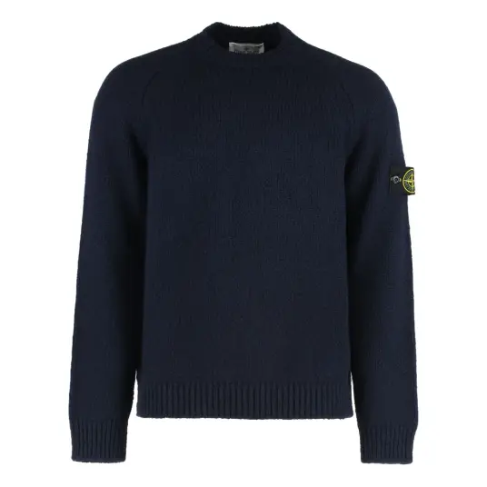 Stone Island Herre Strikkevarer Blå M