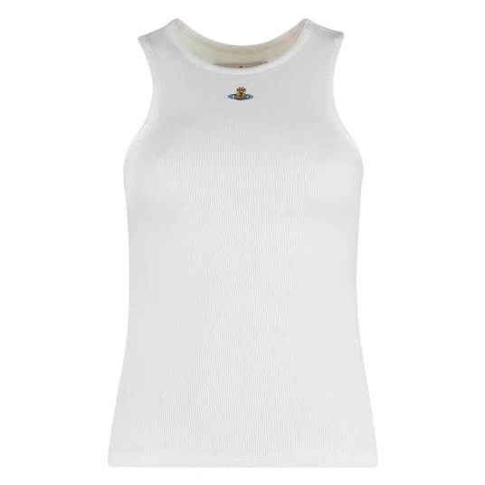 Vivienne Westwood Dame Topper Hvit M Vivienne Westwood Dame Topper Hvit M