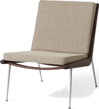 Boomerang HM1 Lenestol Valnøtt/Karakorum 003/Stål