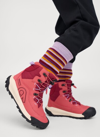 Reima Reimatec Winter Boots Kulkuri Frost RED CLAY 30