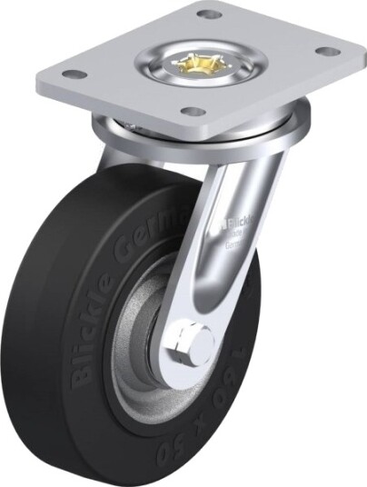 Blickle 43836 Lo-Se 160K Faste Hjul 160 Mm 450 Kg (1 Stk)
