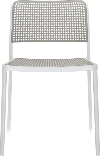 Kartell AUDREY Spisestuestol Hvit/ Lysegrå Kartell AUDREY Spisestuestol Hvit/ Lysegrå