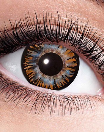 Zoelibat Brune 15 mm Big Eyes Linser