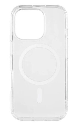 Onsala MagSeries Gjennomsiktig TPU Mobildeksel for iPhone 16 Pro - MagSafe Kompatibelt