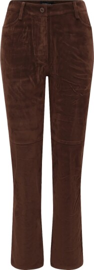 Bardot Nia Vegan Suede Pant Brown 38