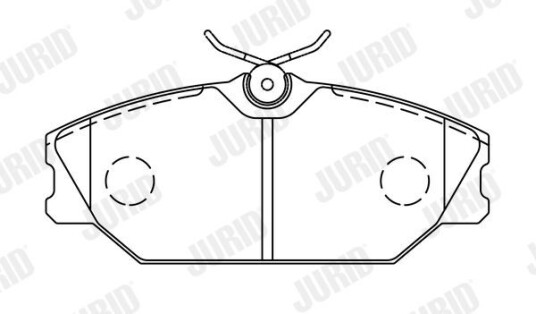 Bremseklosser JURID 573008J Bremseklosser JURID 573008J