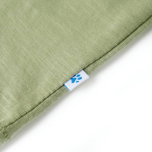 T-skjorte for barn lysekaki 140