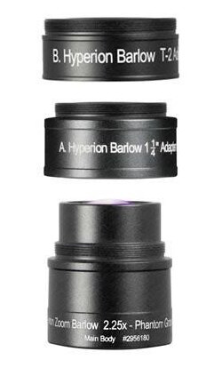 Barlow Lens Baader Hyperion Zoom 2.25X 1.25&Quot