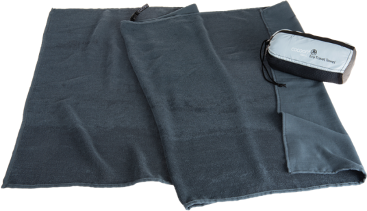 Cocoon Eco Travel Towel XL OneSize, Deep Ocean