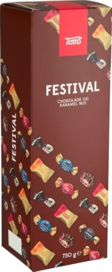 Chokolade Toms Festival Mix 750 G