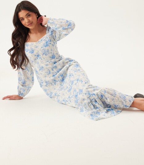 Bubbleroom Broderie Anglaise Dress