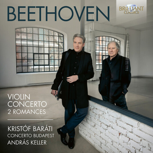 Kristof Barati, Concerto Budapest Orchestra, Andras Keller Beethoven: Violin Concerto & 2 Romances CD