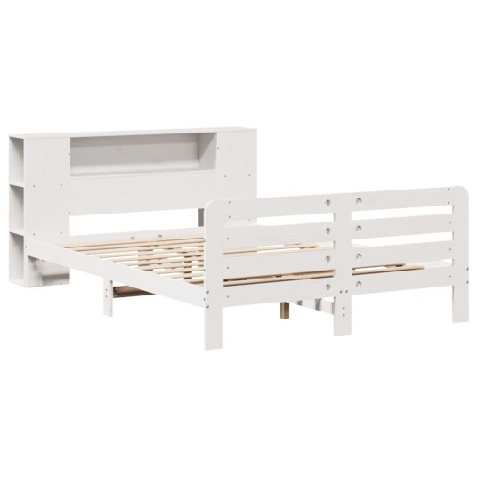 Sengeramme uten madrass hvit 120x190 cm heltre furu 3309894