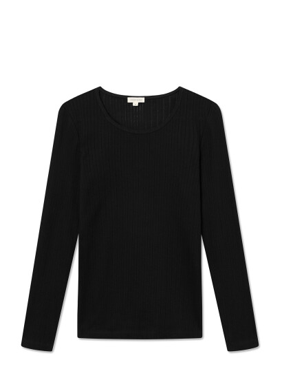 STUDIO FEDER Gertrud Blouse - Cotton - Black - L