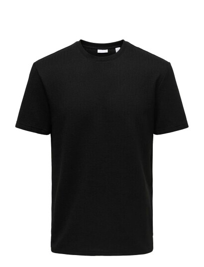 ONLY & SONS Onstrey Life Reg Ss Frml Tee Black XS