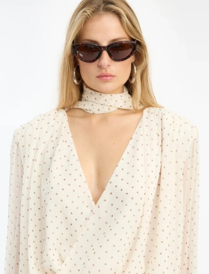 ROTATE Birger Christensen 1. Cat Eye Frame Brown ONE SIZE ROTATE Birger Christensen 1. Cat Eye Frame Brown ONE SIZE