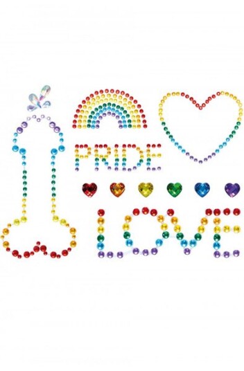 Leg Avenue Pride Bodyjewels Sticker Leg Avenue Pride Bodyjewels Sticker