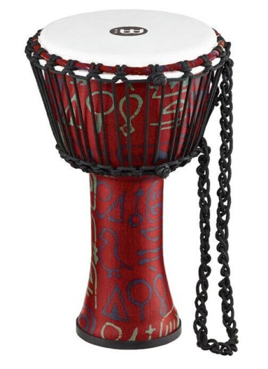Meinl Padj1-S-F Travel Rope Djembe 8" Pharaohs Script