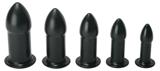 Size Matters Ease-In Anal Dilator Kit - Svart Size Matters Ease-In Anal Dilator Kit - Svart