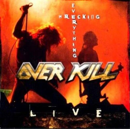 Overkill Wrecking Everything Live CD