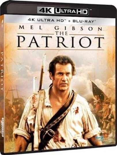 The Patriot 4k Ultra Hd + BluRay The Patriot 4k Ultra Hd + BluRay