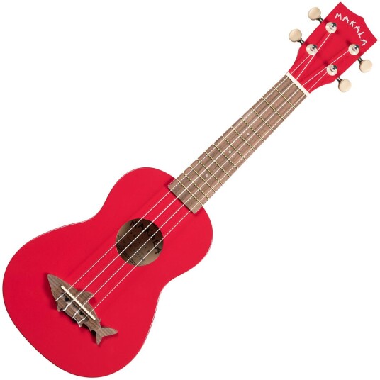 Kala Mk-Ss/Rød Rød Sea Soprano Shark Mahogni, Rosewood Gripebrett