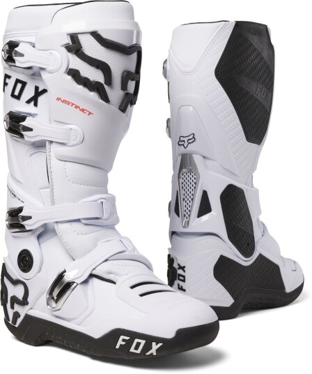FOX Instinct Motocross Støvler Hvit