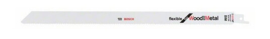 Bosch S 1222 Vf Sagblad for Metall og Tre - Glassfiber Forsterket